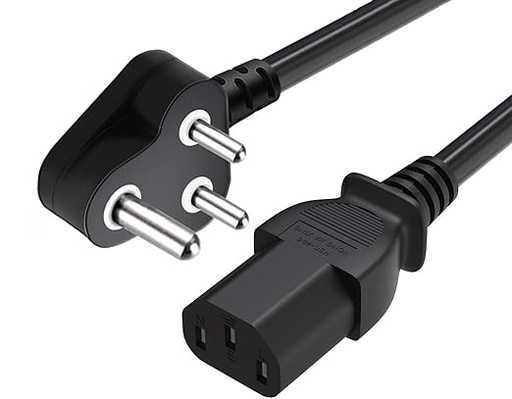 [P3684] Power Cable (5 Meter)  For PC/Desktop Computer/Monitor/SMPS/TV/Printer/ Power Supply