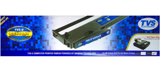 [P2598] TVS Dot Matrix Printer Ribbon Cartridge With Ink Bank (80 Colum )