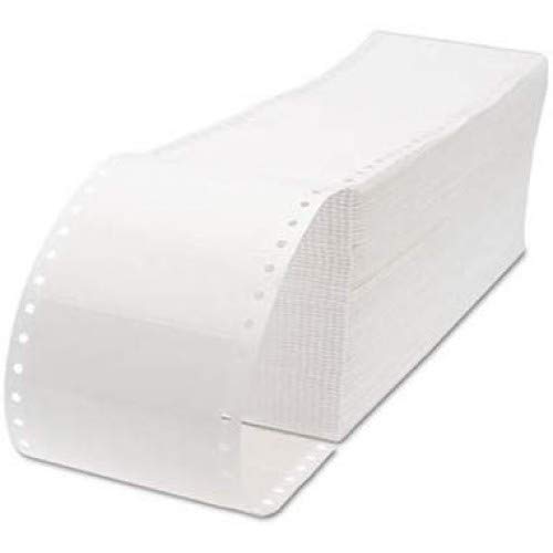 [P2550] Dot Matrix Printer Paper Size 6x8 Inch, 1 Part 70 Gsm Without Carbon-Pack Of 1000 (6x8x1 Part Computer Paper)