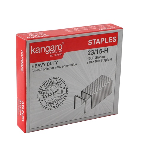 [P2710] Kangaro Stapler Pin 23/15-H (Pack Of 10)