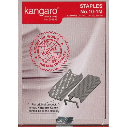 [P2702] Kangaro Stapler Pin 10 No. (Pack of 20)