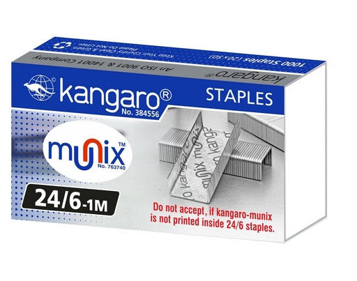 [L2704] (Loose)Kangaroo Stapler Pin 24/6