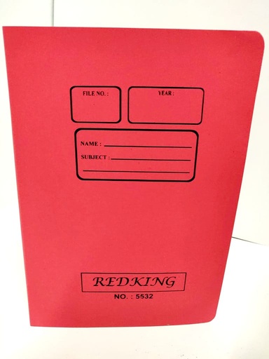 [P2802] Redking Office File Silver Clip File 5532 (Pack of 12)