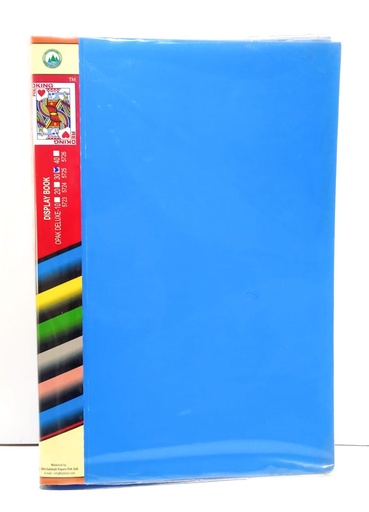 [P2872] Redking Display Book (F/S) Legal 30 Leaves (Plastic Folder File) 