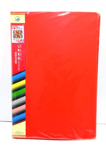 [P2874] Redking Display Book (F/S) Legal 40 Leaves (Plastic Folder File) 