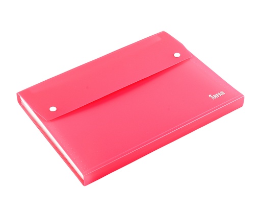 [P2916] Plastic Expanding File Bag 7 Pocket, Two Heavy Button (F/s) Legal
