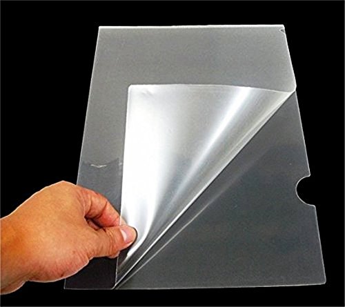 [P2970] Vivid Transparent L Folder A4 Size (Pack Of 20)