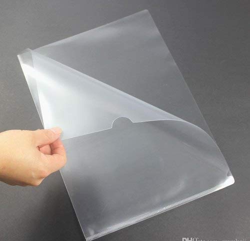 [P2972] Infinity Transparent L Folder F/s (Pack Of 20)