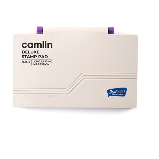 [P3140] Camlin Plastic Stamp Pad Small Blue Colour (88x54mm)