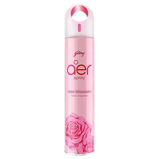 [P3254] Godrej aer Spray Room Freshener, Flavour: Rose Blossom (220ml/126g)