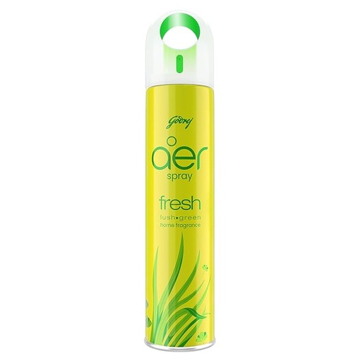 [P3258] Godrej aer Spray Room Freshener, Flavour: Fresh Lush Green (220ml/126g)