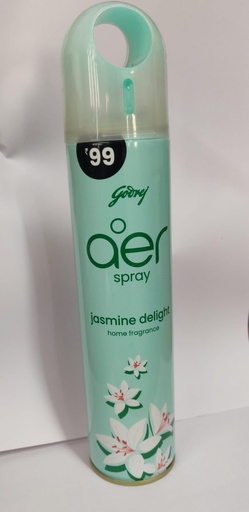 [P3252] Godrej aer Spray Room Freshener, Flavour: Jasmine Delight (220ml/126g)