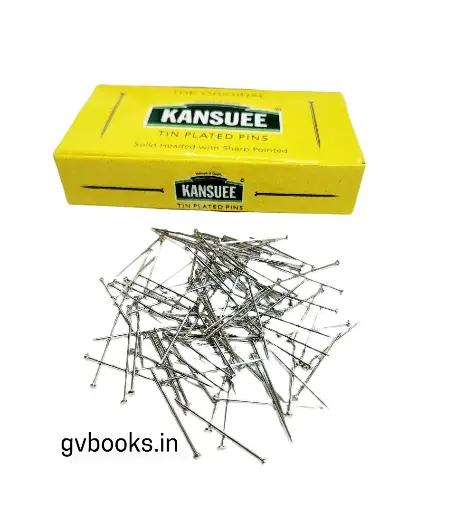 [P3302] Kansuee Pin 300 Gram (Tin Plated Pin) 