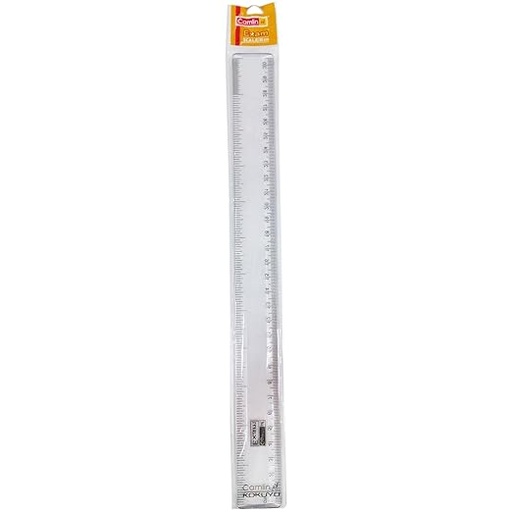 [P3452] Camlin Plastic Scale 30cm / 12 Inch