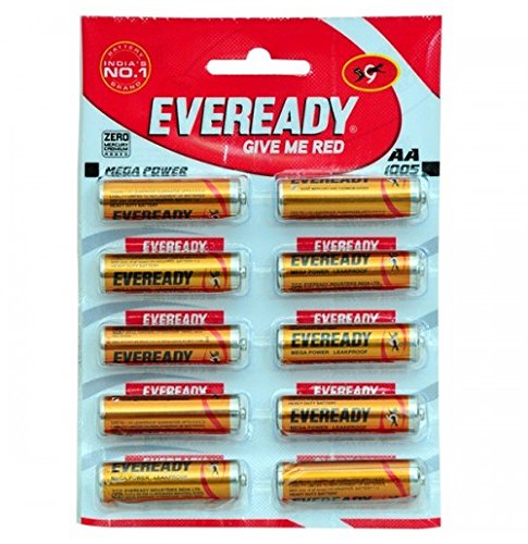 [P4264] Eveready Battery Gold AA 1005 (Pack Of 10)